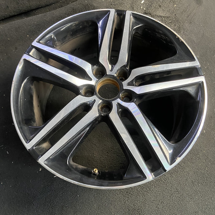 19" ACCORD 16-17 19x8 , factory Original OEM Wheel Rim - Side Profile