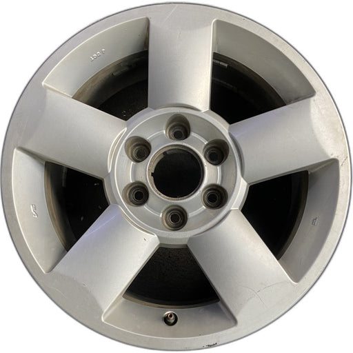 18" ARMADA 04-06 18x8 alloy 5 spoke silver Original OEM Wheel Rim - Front View