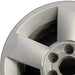 18" ARMADA 04-06 18x8 alloy 5 spoke silver Original OEM Wheel Rim - Angle View