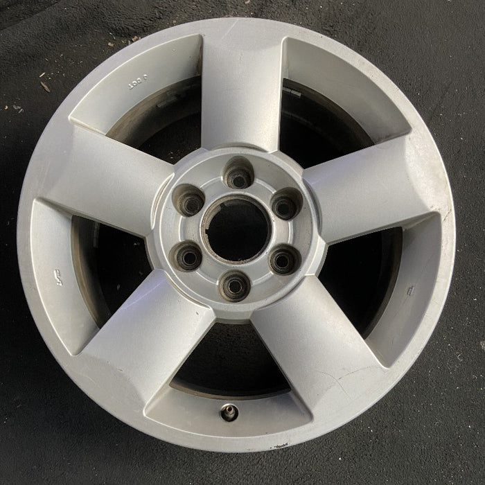 18" ARMADA 04-06 18x8 alloy 5 spoke silver Original OEM Wheel Rim - Additional View