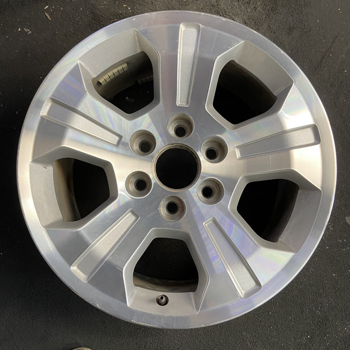 18" SIERRA 1500 PICKUP 19 classic , 18x8.5, 5 spoke, single, natural Original - Angle View