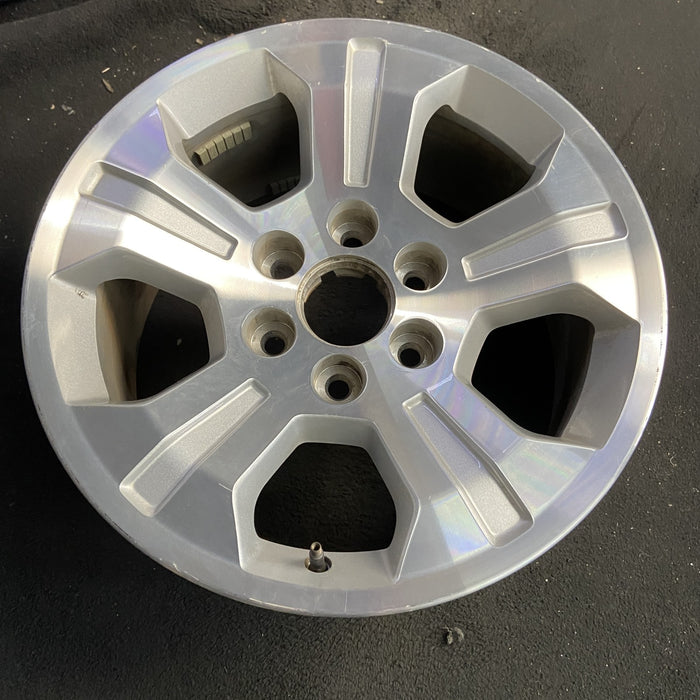 18" SIERRA 1500 PICKUP 19 classic , 18x8.5, 5 spoke, single, natural Original - Side Profile