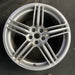 19" PORSCHE MACAN 19 19x8.5 , 5 triple spoke Original OEM Wheel Rim - Angle View
