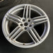 19" PORSCHE MACAN 19 19x8.5 , 5 triple spoke Original OEM Wheel Rim - Side Profile