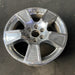20" AVALANCHE 1500 07-11 20x8.5, 5 spoke, exposed lug nuts, raised edge spoke - Close-Up Detail