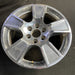 20" AVALANCHE 1500 07-11 20x8.5, 5 spoke, exposed lug nuts, raised edge spoke - Side Profile