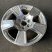 20" AVALANCHE 1500 07-11 20x8.5, 5 spoke, exposed lug nuts, raised edge spoke - Close-Up Detail
