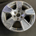 20" AVALANCHE 1500 07-11 20x8.5, 5 spoke, exposed lug nuts, raised edge spoke - Side Profile