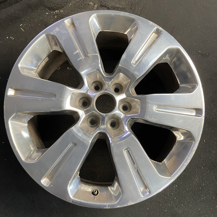 22" FORD F150 PICKUP 16-17 22x9 Original OEM Wheel Rim - Angle View
