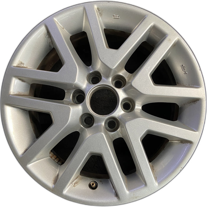 16" FRONTIER 14-21 16x7, alloy , open V spoke Original OEM Wheel Rim - Front View