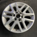 16" FRONTIER 14-21 16x7, alloy , open V spoke Original OEM Wheel Rim - Side Profile