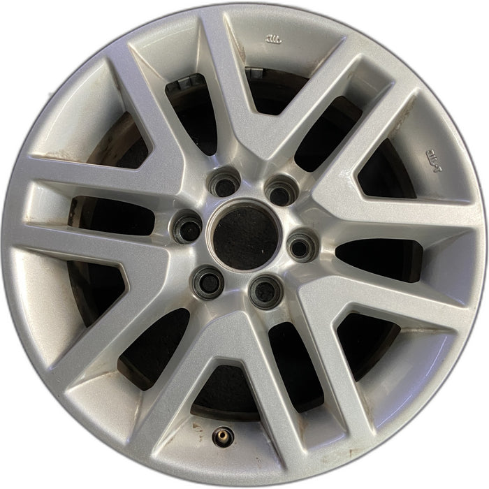 16" FRONTIER 14-21 16x7, alloy , open V spoke Original OEM Wheel Rim - Front View