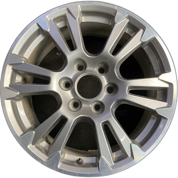 18" FORD F150 PICKUP 15-17 18x7.5, aluminum, 12 spoke Original OEM Wheel Rim - Front View