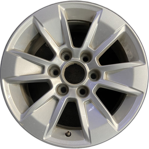 17" SIERRA 1500 PICKUP 19 , 17x8, alloy Original OEM Wheel Rim - Front View