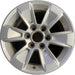 17" SIERRA 1500 PICKUP 19 , 17x8, alloy Original OEM Wheel Rim - Front View