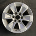 17" SIERRA 1500 PICKUP 19 , 17x8, alloy Original OEM Wheel Rim - Angle View