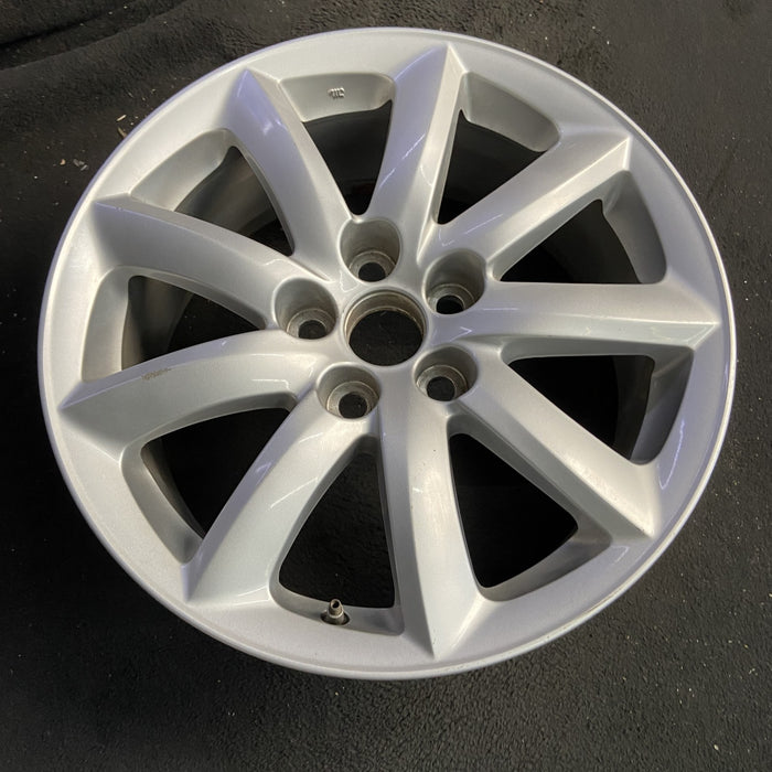 18" LEXUS LS460 07-12 , 18x7.5, 9 spoke Original OEM Wheel Rim - Side Profile
