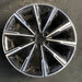 20" F TYPE 21-24 20x9 alloy 10 spoke machined face Original OEM Wheel Rim - Front View