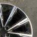 20" F TYPE 21-24 20x9 alloy 10 spoke machined face Original OEM Wheel Rim - Close-Up Detail