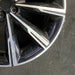 20" F TYPE 21-24 20x9 alloy 10 spoke machined face Original OEM Wheel Rim - Back View