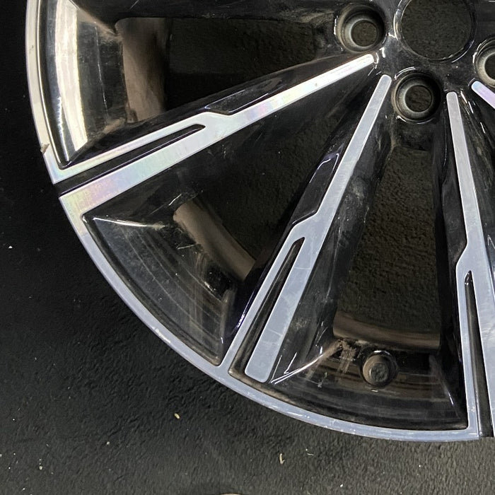 20" F TYPE 21-24 20x9 alloy 10 spoke machined face Original OEM Wheel Rim - Additional View