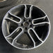 20" EDGE 13 20x8 , , black with machined edges Original OEM Wheel Rim - Side Profile