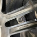 20" EDGE 13 20x8 , , black with machined edges Original OEM Wheel Rim - Back View