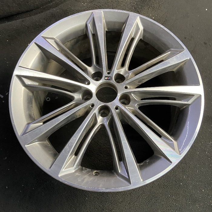20" BMW 528i 11-16 20x8.5 alloy frt 10 spoke split spoke ferric gray Original - View 7