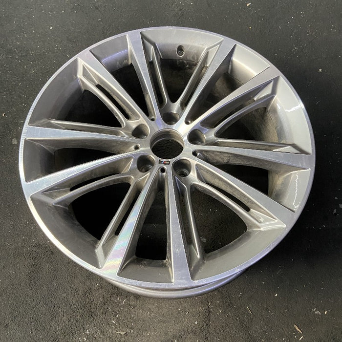 20" BMW 528i 11-16 20x8.5 alloy frt 10 spoke split spoke ferric gray Original - View 8