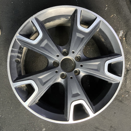 19" MERCEDES GLA-CLASS 18-19 156 Type, GLA250, 19x8, 5 spoke Original OEM Wheel - Angle View