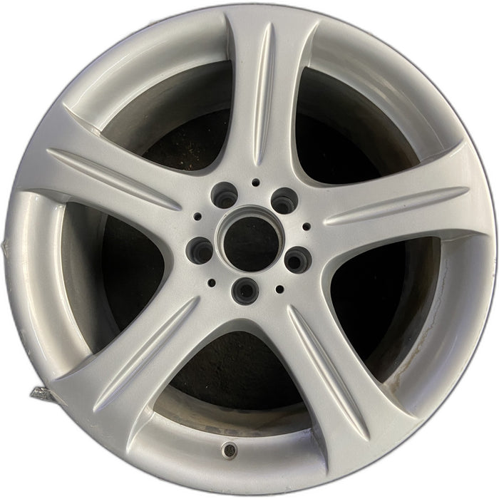 18" MERCEDES CLS-CLASS 06 219 Type; CLS500, 18x9.5, 5 spoke Original OEM Wheel - Front View