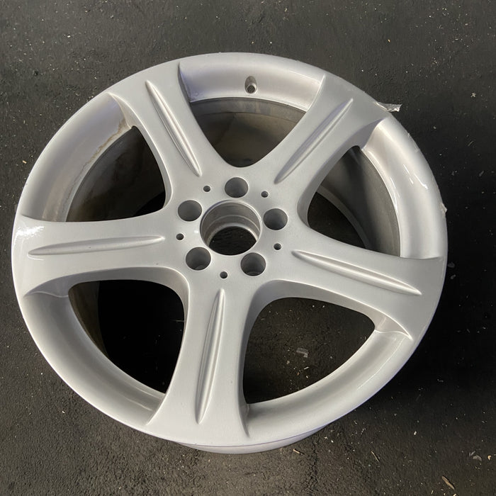 18" MERCEDES CLS-CLASS 06 219 Type; CLS500, 18x9.5, 5 spoke Original OEM Wheel - Close-Up Detail