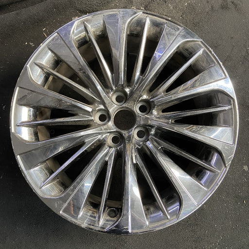 20" LS500 18-21 alloy 20x8.5 20 spoke Original OEM Wheel Rim - Front View