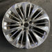 20" LS500 18-21 alloy 20x8.5 20 spoke Original OEM Wheel Rim - Front View