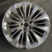 20" LS500 18-21 , 20x8.5, 20 spoke Original OEM Wheel Rim - Angle View