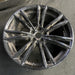 20" BMW M5 18 20x9.5, machined spoke face Original OEM Wheel Rim - Side Profile