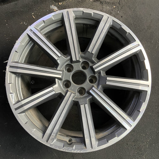 20" AUDI Q7 17-19 20x9 , 10 spoke Original OEM Wheel Rim - Angle View