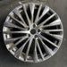 21" LEXUS RX350 23-25 21x8 20 spoke silver Original OEM Wheel Rim - Front View