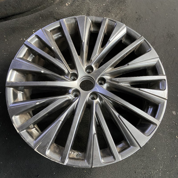 21" LEXUS RX350 23-25 21x8 20 spoke silver Original OEM Wheel Rim - View 7