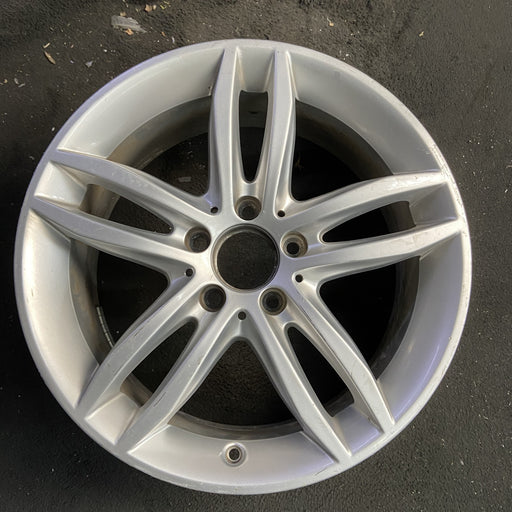 17" MERCEDES C-CLASS 12 204 Type; C250, 17x7.5, 10 spoke, w/o AMG; thin arched - Angle View