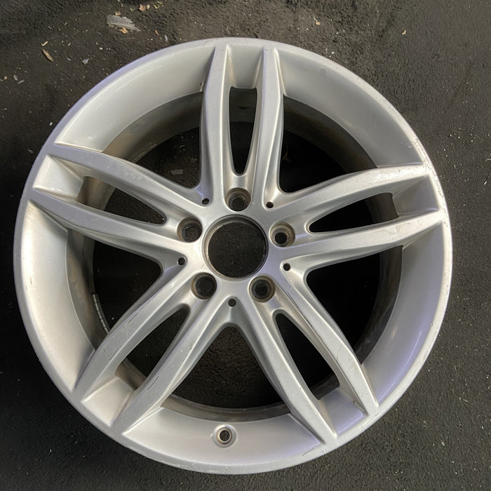 17" MERCEDES C-CLASS 12 204 Type; C250, 17x7.5, 10 spoke, w/o AMG; thin arched - Angle View