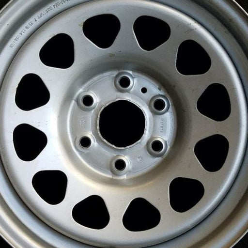 17" COLORADO 23-25 17x8, steel, opt RD6 Original OEM Wheel Rim - Angle View