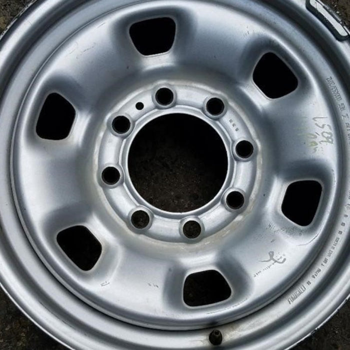 17" DODGE 2500 PICKUP 14 17x7.5 Original OEM Wheel Rim - Angle View