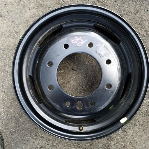 17" DODGE 3500 PICKUP 19-24 Chassis Cab, DRW, , steel Original OEM Wheel Rim - Front View