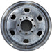 17" DODGE 2500 PICKUP 14 17x7.5 Original OEM Wheel Rim - Front View