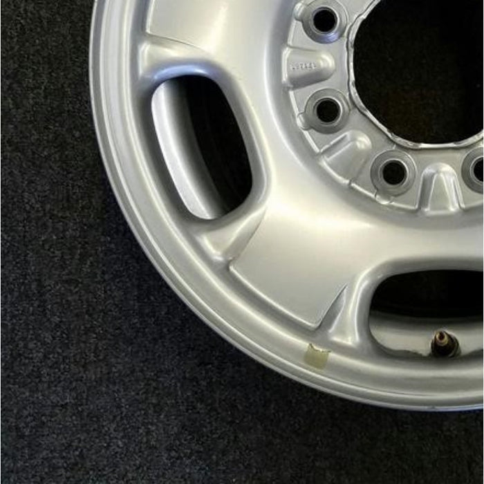 17" SIERRA 2500 PICKUP 11-14 17x7.5, steel, silver, opt NZ4 Original OEM Wheel - Additional View