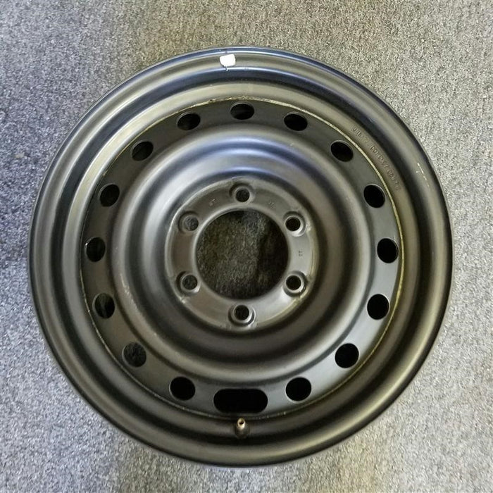 16" TACOMA 05-20 16x7, steel, 16 hole Original OEM Wheel Rim - Front View