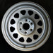 17" COLORADO 23-25 17x8, steel, opt RD6 Original OEM Wheel Rim - Front View