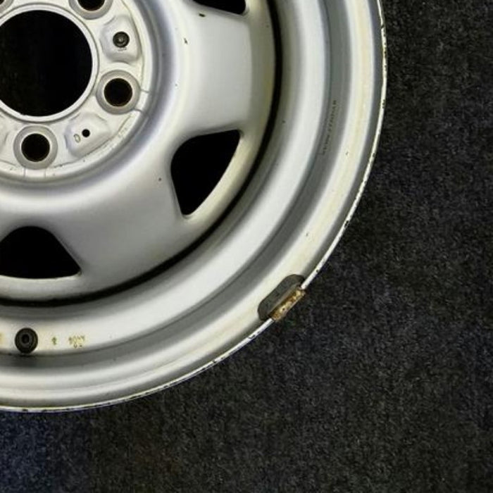 15" CHEROKEE 88-92 15x7, steel Original OEM Wheel Rim - Back View