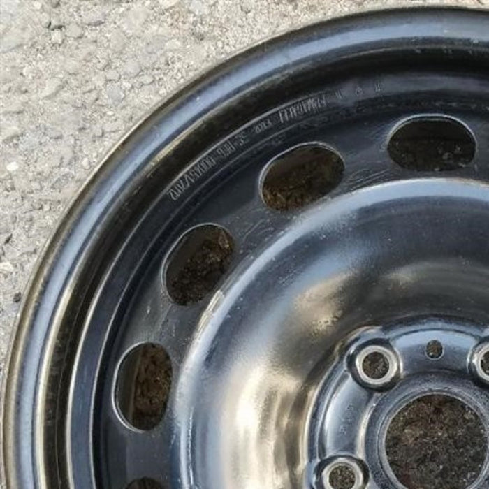 16" GOLF 06 VIN K , , 16x6.5, steel Original OEM Wheel Rim - Side Profile